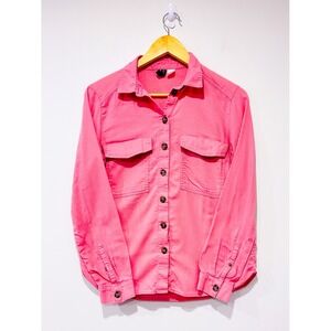 H&M Pink button-up shirt | Casual basic | X-Small